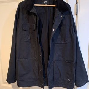 Vans Men’s Black Canvas Coat